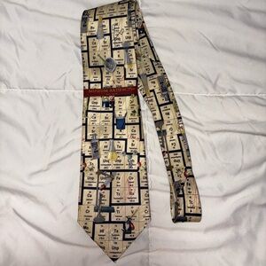Artifact Museum Silk Tie Chemist Chemistry Teacher Periodic Table Element School